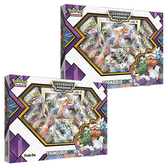 Pokemon - Thundurus GX Box & Tornadus GX Box