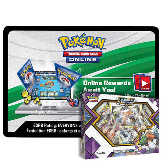 Pokemon - Thundurus-GX Box - Online Code Card