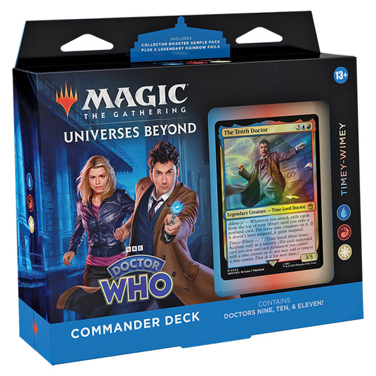 Magic the Gathering - Universes Beyond - Doctor Who - Commander Deck - Timey Wimey