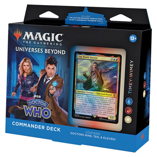 Magic the Gathering - Universes Beyond - Doctor Who - Commander Deck - Timey Wimey