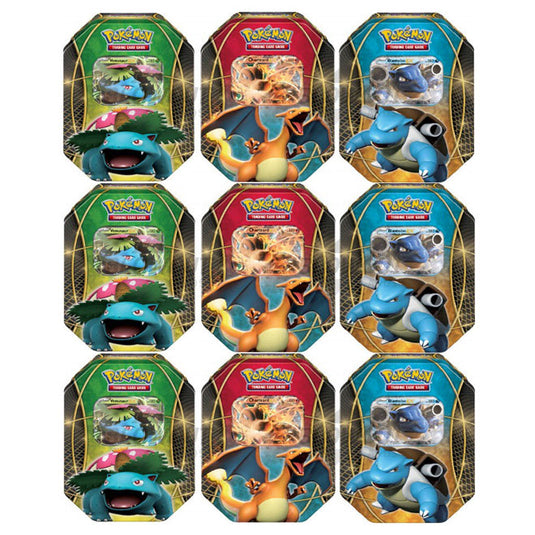 Pokemon - 2014 Fall Tin Case (9Tins)