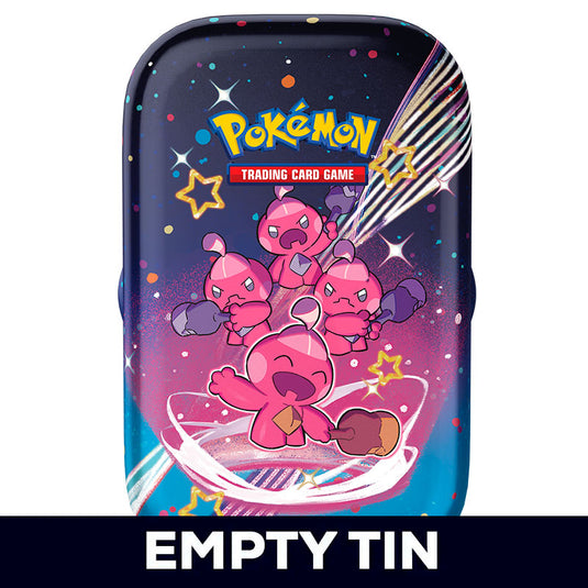 Pokemon - Scarlet & Violet - Paldean Fates - Mini Tin - Tinkatink - Empty Tin