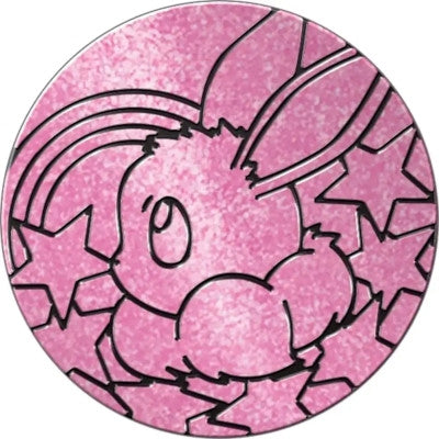 Pokemon - Eevee Jumbo Coin (Pink Metallic)