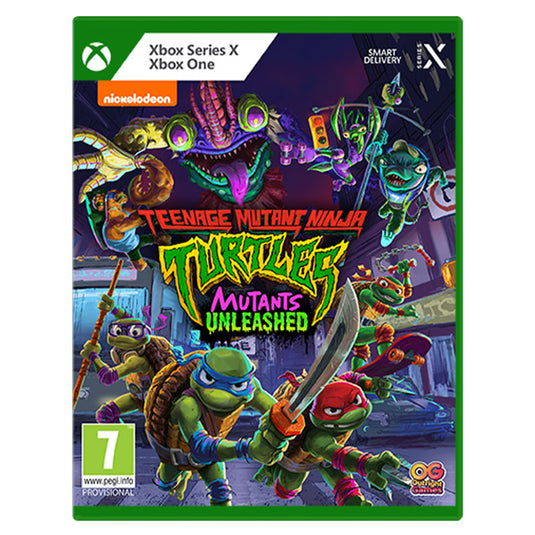 Teenage Mutant Ninja Turtles Mutants Unleashed Front