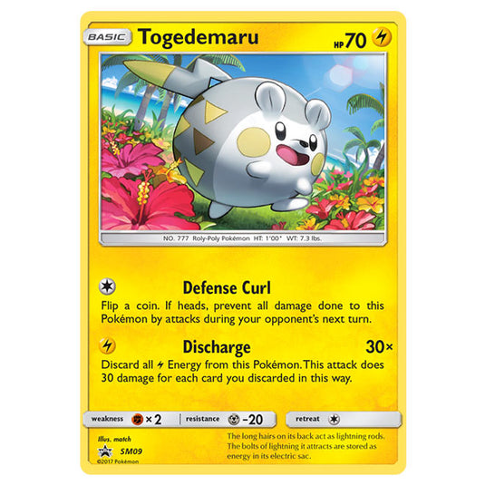 Pokemon - Sun & Moon - SM Black Star Promos - Togedemaru - SM09