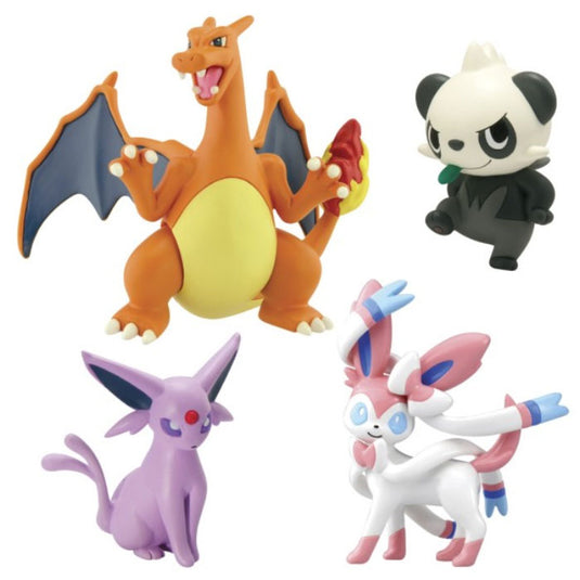 Pokemon 4-Figure Gift Pack: Charizard, Sylveon, Espeon and Pancham