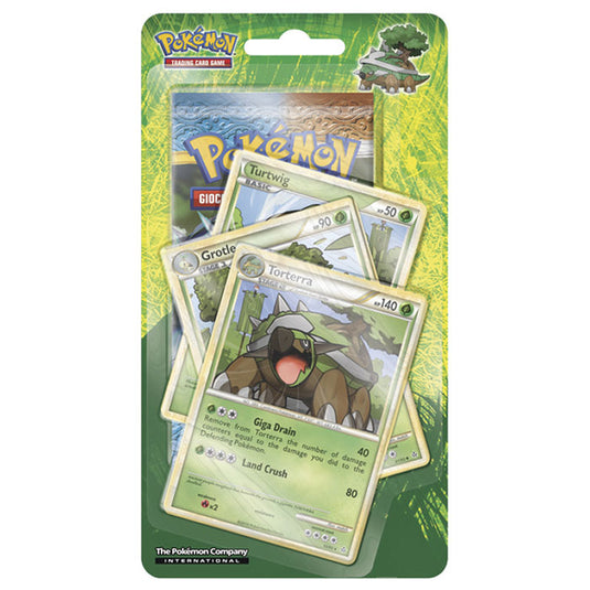 Pokemon - HGSS - Torterra Checklane Blister Booster Pack