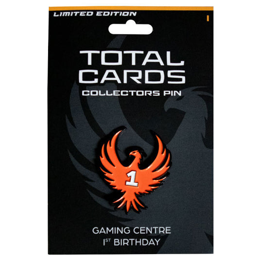Total Cards - Gaming Centre - 1st Birthday Pin Badge