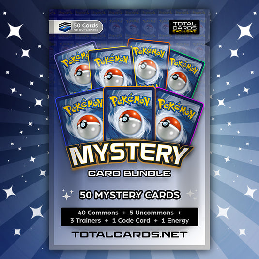 Pokemon - Mystery Card Bundle - 50 Cards! - FREE