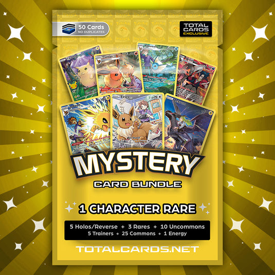 Pokemon - Mystery Card Bundle - Guaranteed Character Rare Card!