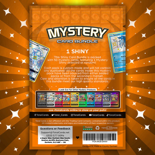 Pokemon - Mystery Card Bundle - Guaranteed Shiny Card