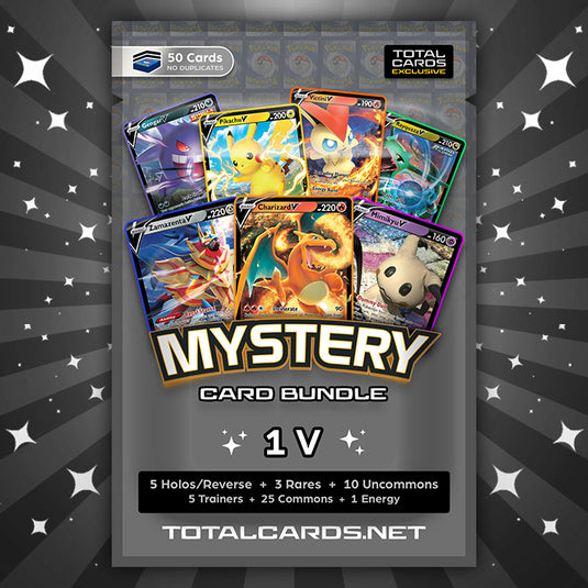 Pokemon - Mystery Card Bundle - Guaranteed V Card! ☃️ 2x V Cards!