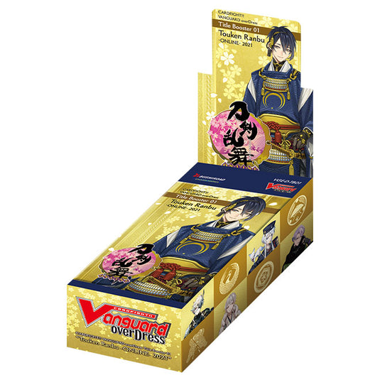 Cardfight!! Vanguard - OverDress - Touken Ranbu -ONLINE- 2021 - Title Booster Box (12 Packs)