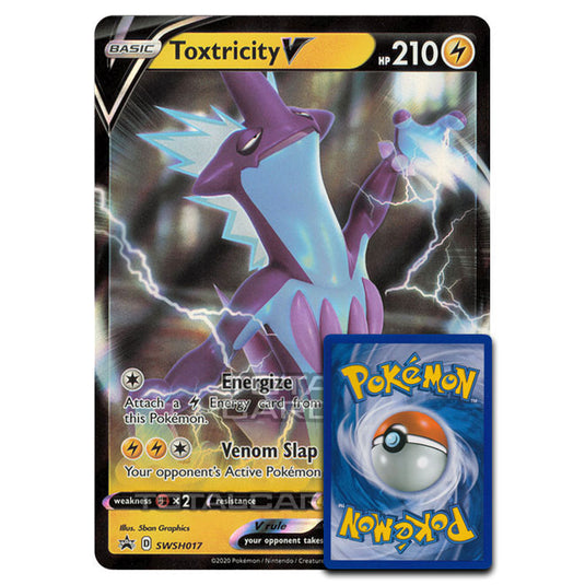 Pokemon - Toxtricity-V - Oversized Promo Card (SWSH017)