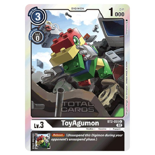 Digimon Card Game - RB-01: Resurgence Booster - ToyAgumon - (Alternative Art) - BT2-055a