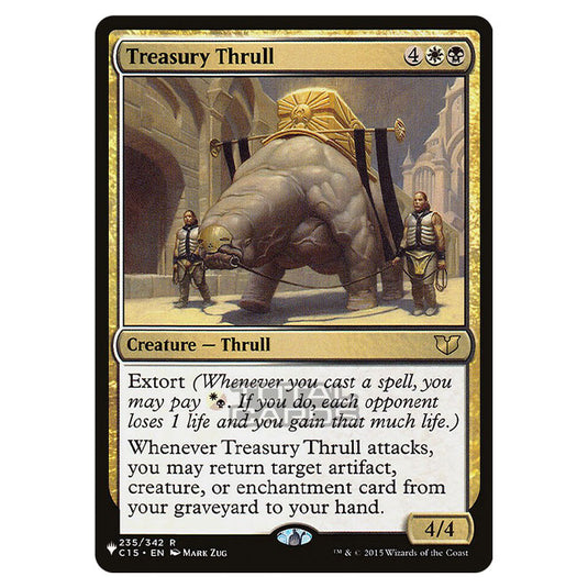 Magic The Gathering - The List - Treasury Thrull