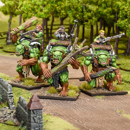 Kings of War - Forest Troll Gunners Regiment