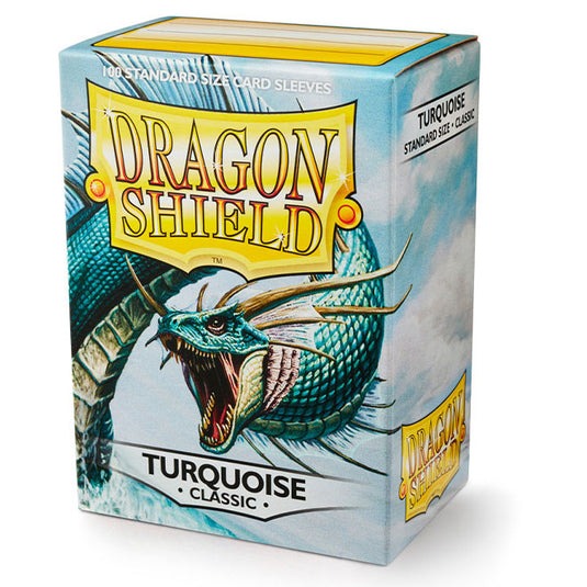 Dragon Shield - Standard Classic Sleeves - Turquoise - (100 Sleeves)