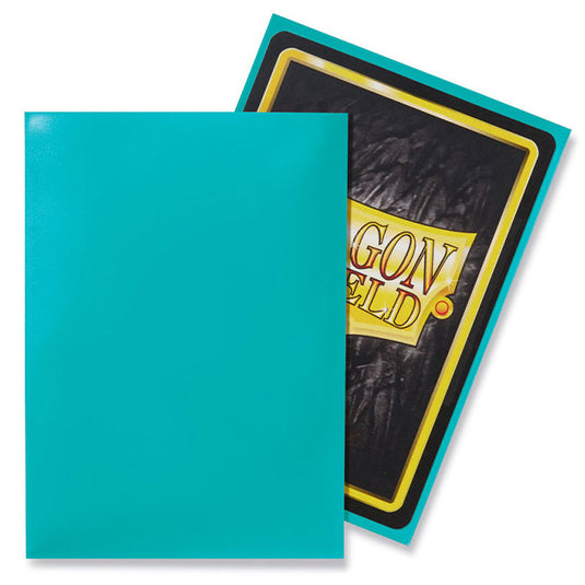 Dragon Shield - Standard Classic Sleeves - Turquoise - (100 Sleeves)