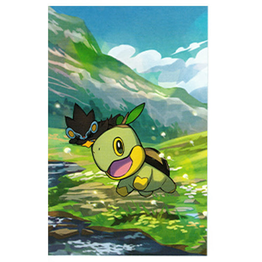 Pokemon - Sinnoh Stars - Mini Tin - Turtwig & Luxray - Art Card