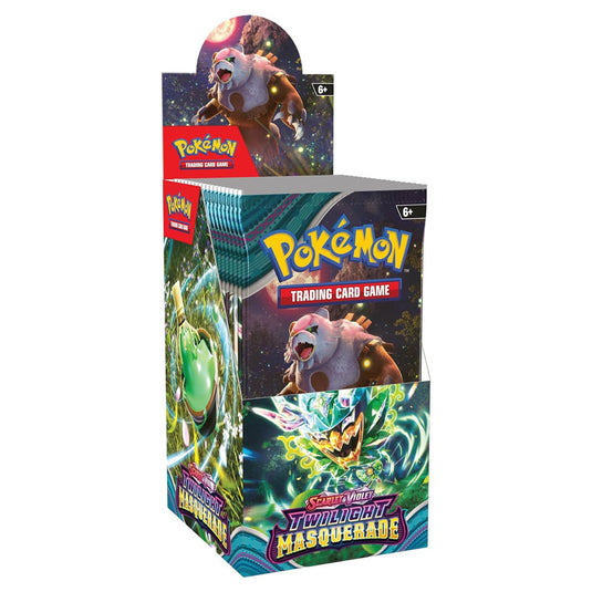 Pokemon - Scarlet & Violet - Twilight Masquerade - Half Booster Box (18 Boosters)