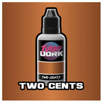 Turbo Dork Paints - Metallic Acrylic Paint 20ml Bottle - Two Cents