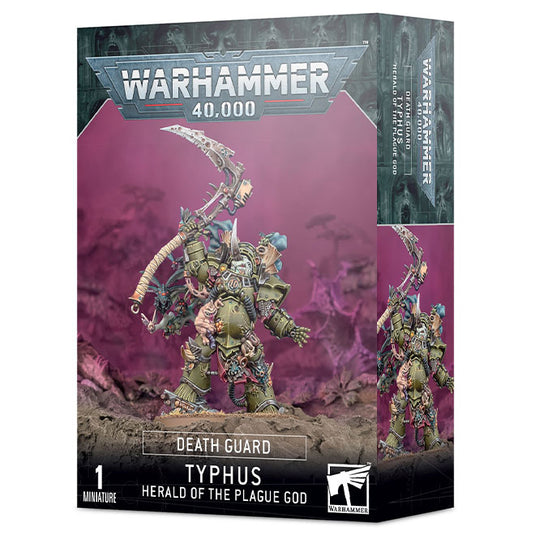 Warhammer 40,000 - Death Guard - Typhus, Herald of the Plague God