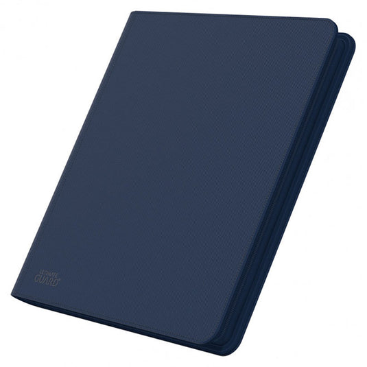 Ultimate Guard - QUADROW Zipfolio 480 - 24-Pocket XenoSkin - Blue