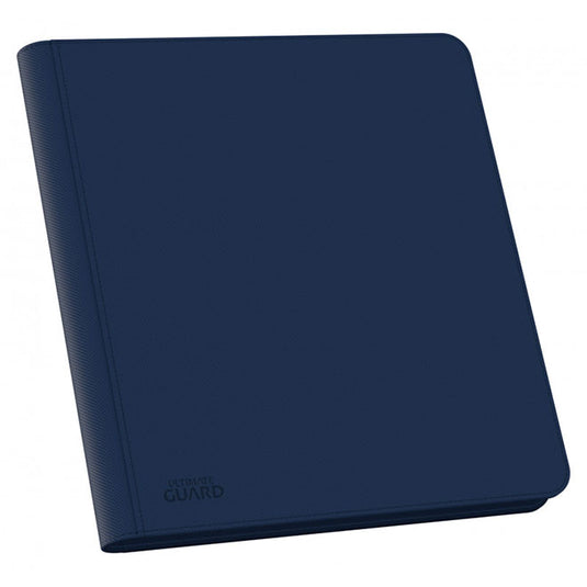 Ultimate Guard - QUADROW Zipfolio 480 - 24-Pocket XenoSkin - Blue