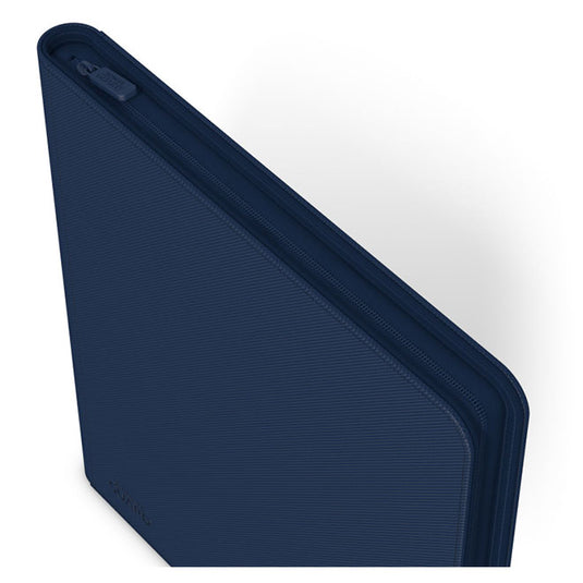 Ultimate Guard - QUADROW Zipfolio 480 - 24-Pocket XenoSkin - Blue