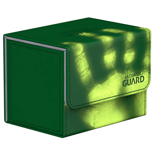 Ultimate Guard - Sidewinder - Deck Case 80+ ChromiaSkin - Green
