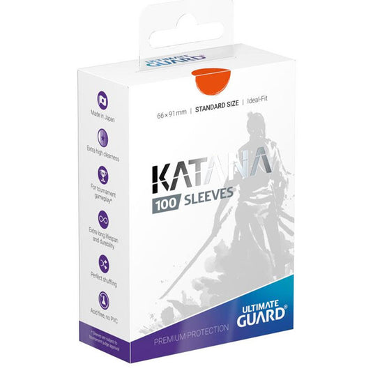 Ultimate Guard - Katana Sleeves Standard - Orange (100 Sleeves)