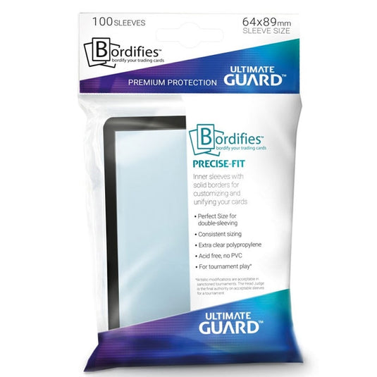 Ultimate Guard - Bordifies Precise Fit Sleeves - 100