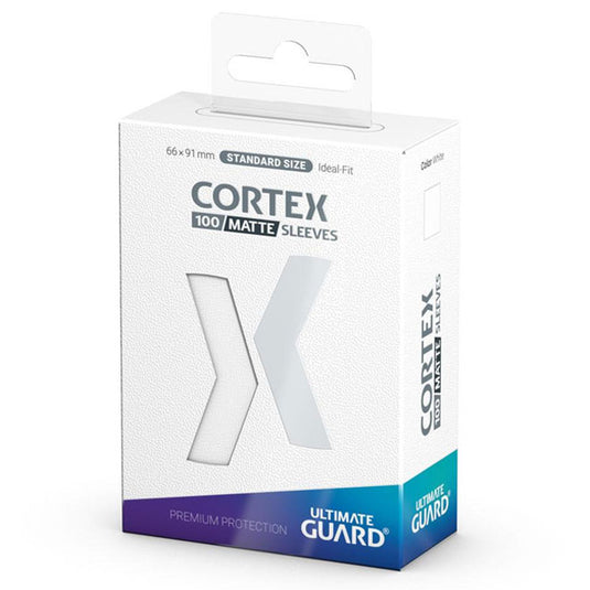Ultimate Guard - Cortex Sleeves Standard Size - Matte White (100 Sleeves)