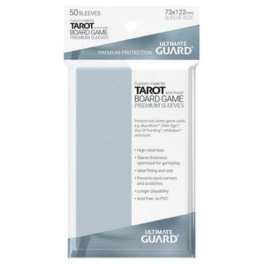Ultimate Guard - Premium Soft Sleeves - Board Game Cards - Tarot Cards (50)