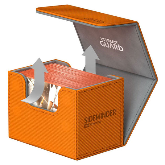 Ultimate Guard - Sidewinder - Deck Case 80+ XenoSkin - Orange