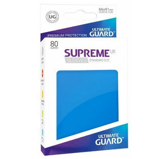 Ultimate Guard - Supreme UX Sleeves Standard Size - Royal Blue (80 Sleeves)