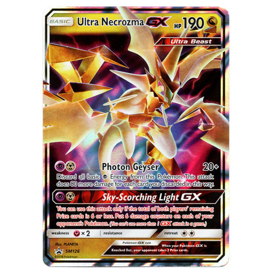 Pokemon - Sun & Moon - SM Black Star Promos - Ultra Necrozma GX - SM126