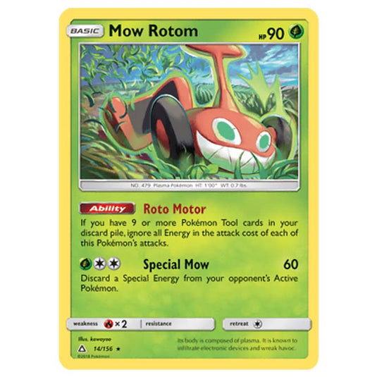 Pokemon - Sun & Moon - Ultra Prism - Mow Rotom - 14/156