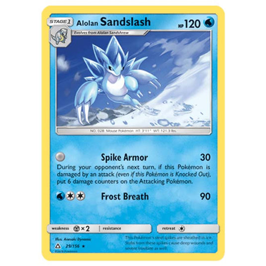 Pokemon - Sun & Moon - Ultra Prism - Alolan Sandslash - 29/156