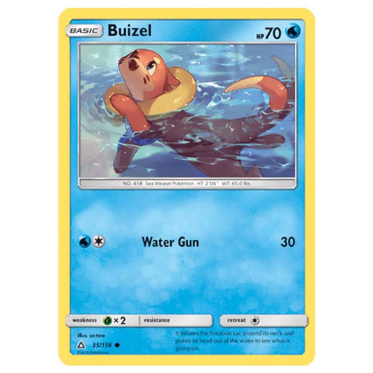 Pokemon - Sun & Moon - Ultra Prism - Buizel - 35/156