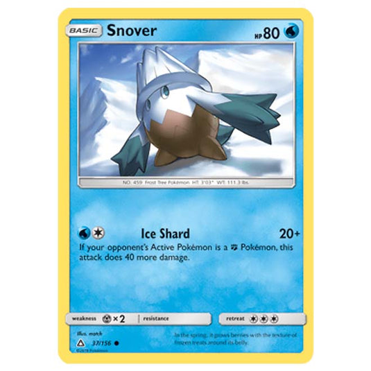 Pokemon - Sun & Moon - Ultra Prism - Snover - 37/156