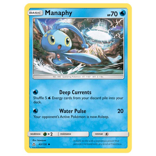 Pokemon - Sun & Moon - Ultra Prism - Manaphy - 42/156