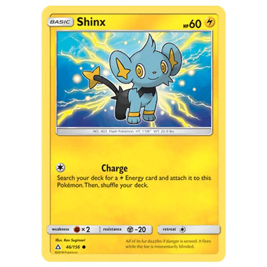 Pokemon - Sun & Moon - Ultra Prism - Shinx - 46/156