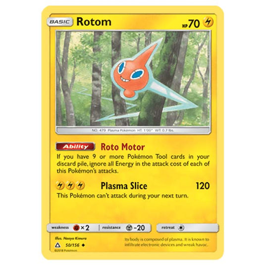 Pokemon - Sun & Moon - Ultra Prism - Rotom - 50/156