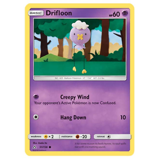 Pokemon - Sun & Moon - Ultra Prism - Drifloon - 51/156