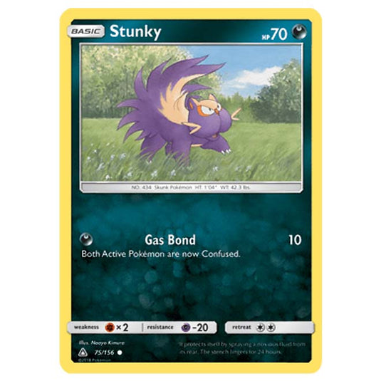 Pokemon - Sun & Moon - Ultra Prism - Stunky - 75/156