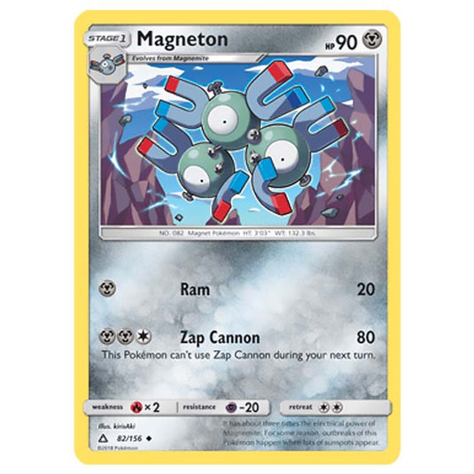 Pokemon - Sun & Moon - Ultra Prism - Magneton - 82/156