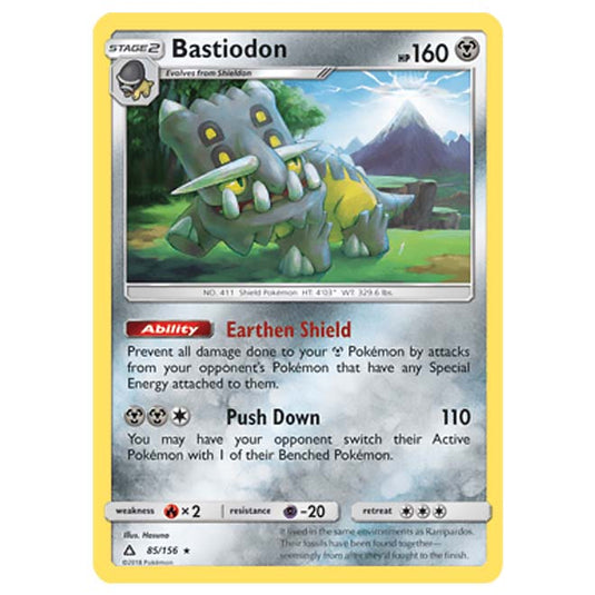 Pokemon - Sun & Moon - Ultra Prism - Bastiodon - 85/156