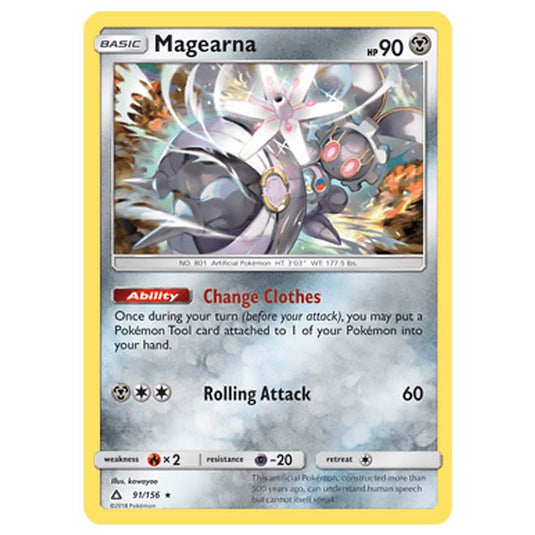 Pokemon - Sun & Moon - Ultra Prism - Magearna - 91/156